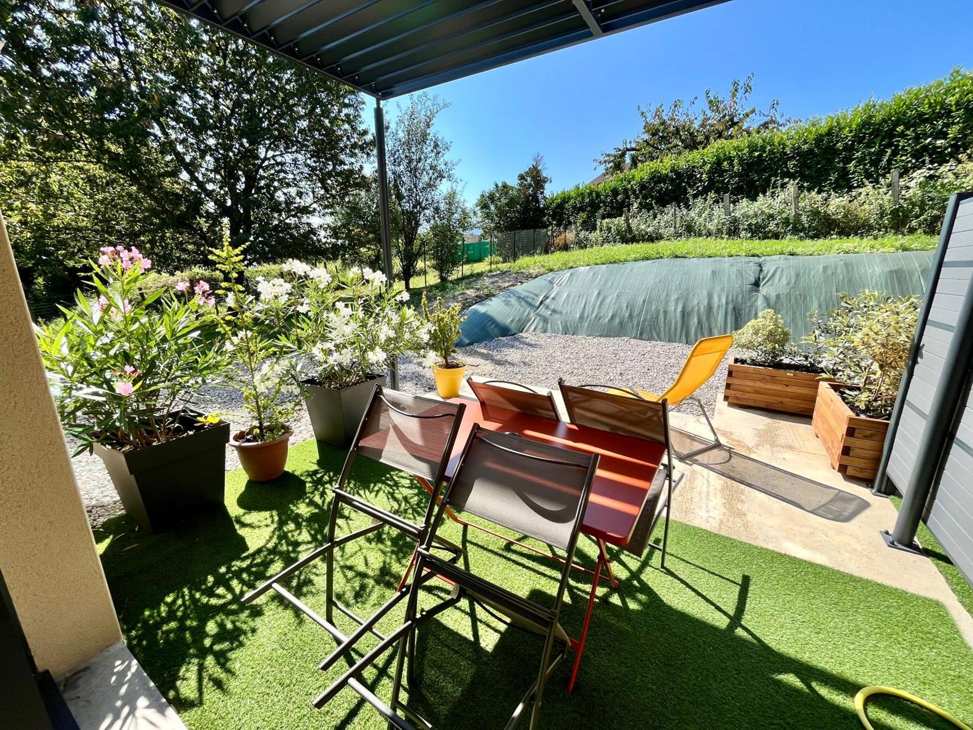 L'Escapade Dauphinoise, Gite 2 Chambres Avec Terrasse Et Clim Beaucroissant Eksteriør bilde